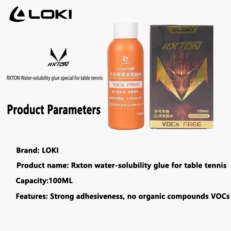 Colle à base d'eau LOKI 100ml, - Table Tennis Racket avis et prix