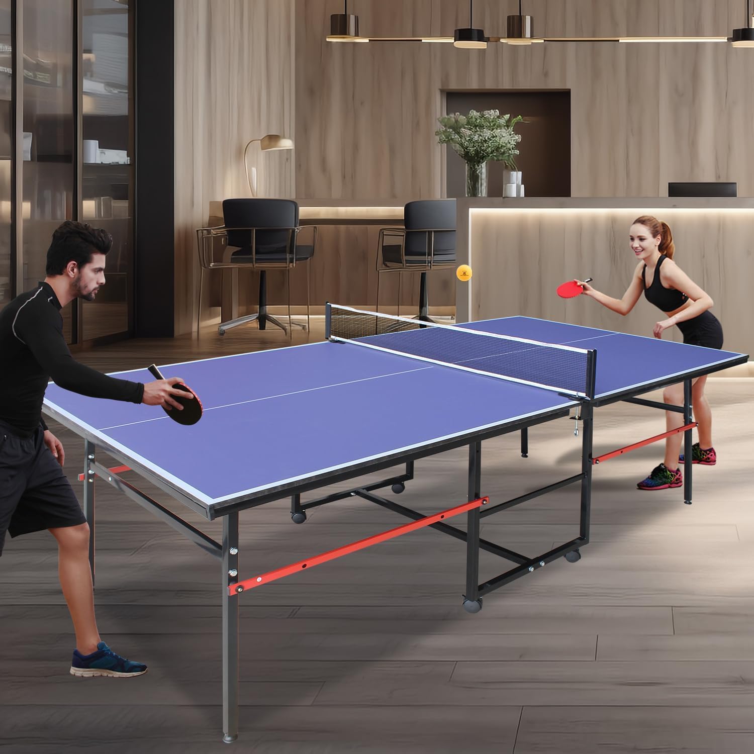 Table de ping-pong portable de - Table Tennis Olympics avis et prix