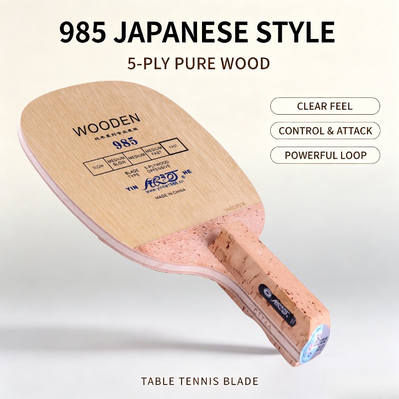 YINHE 985, lame de tennis de t - Table Tennis In Japanese avis et prix