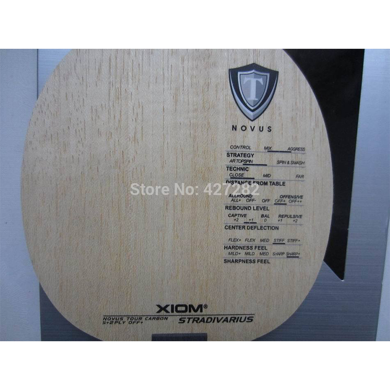 Lame de tennis de table XIOM S - Table Tennis Racket avis et prix